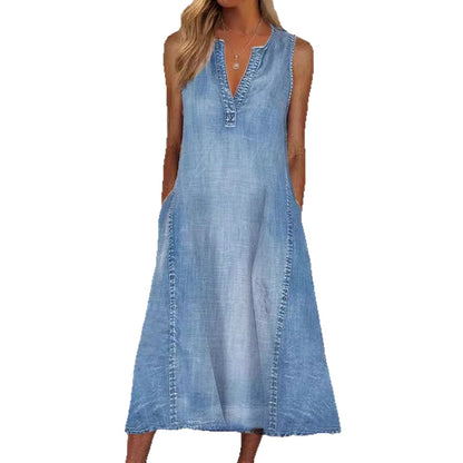 Loose Casual Denim Dress