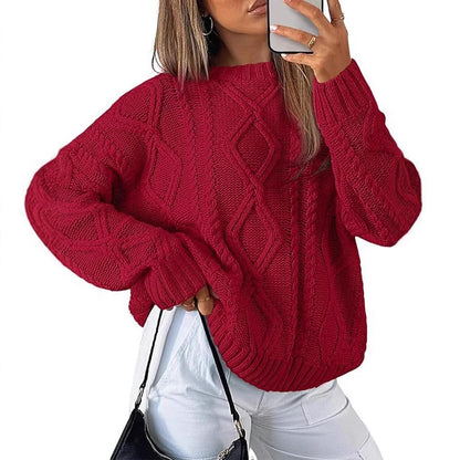 Loose Casual Knitted Cardigan Sweater