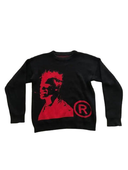 Loose casual knitwear
