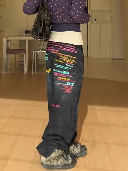 Loose Casual Wide Leg Pants