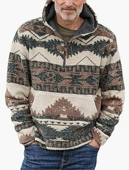 Loose Casual Zipper Hooded Sweatshirts