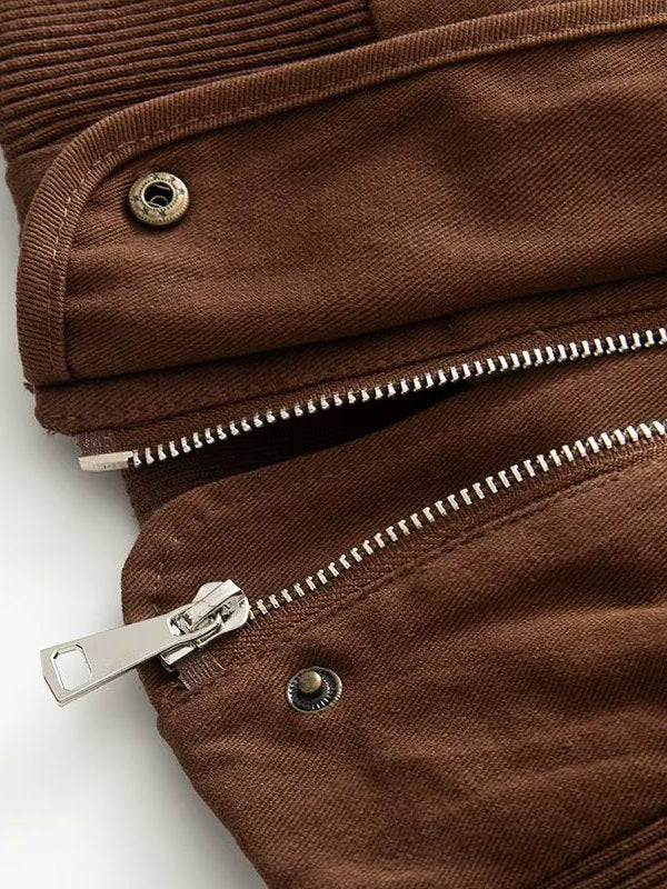 Loose cotton jacket