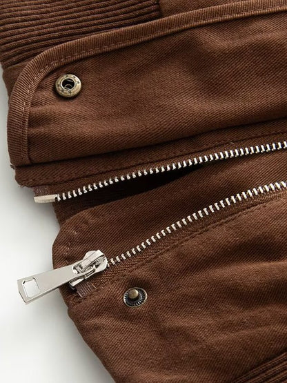Loose cotton jacket