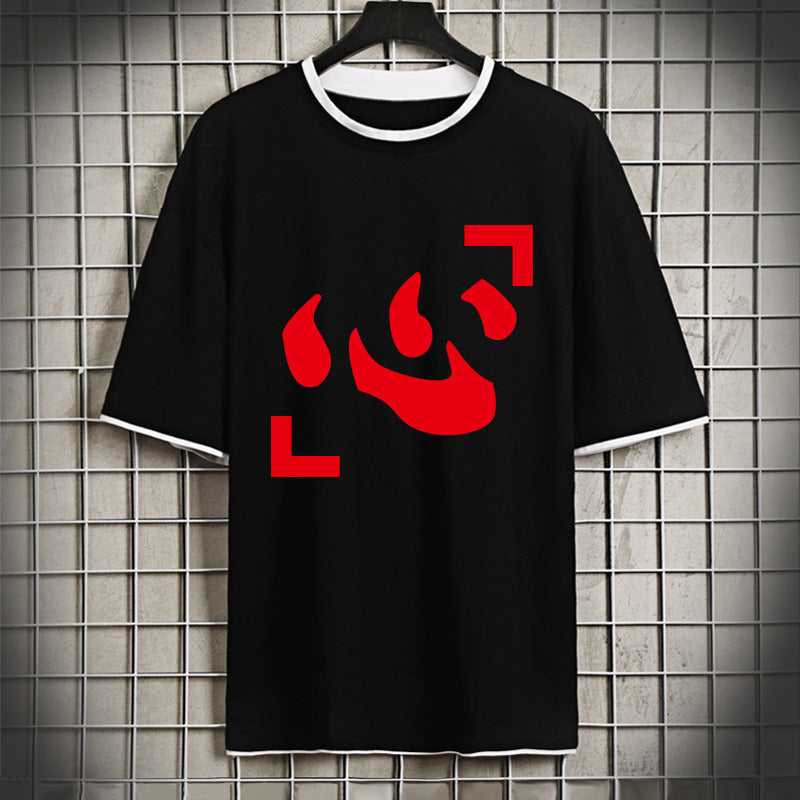 Loose cotton T-shirts