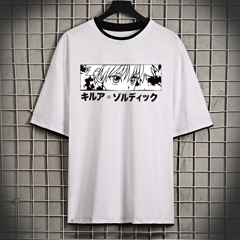 Loose cotton T-shirts