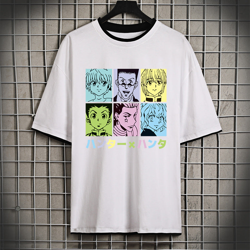 Loose cotton T-shirts