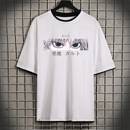 Loose cotton T-shirts