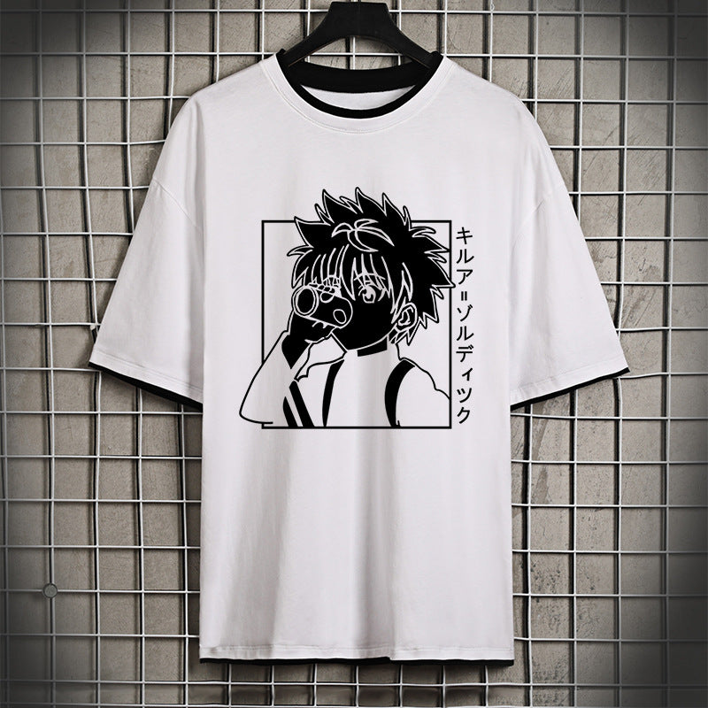 Loose cotton T-shirts