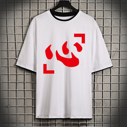 Loose cotton T-shirts