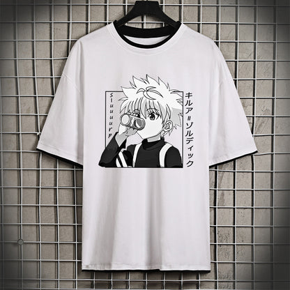 Loose cotton T-shirts