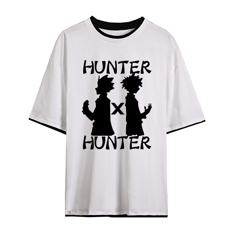 Loose cotton T-shirts
