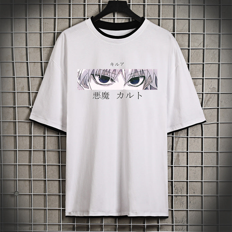 Loose cotton T-shirts