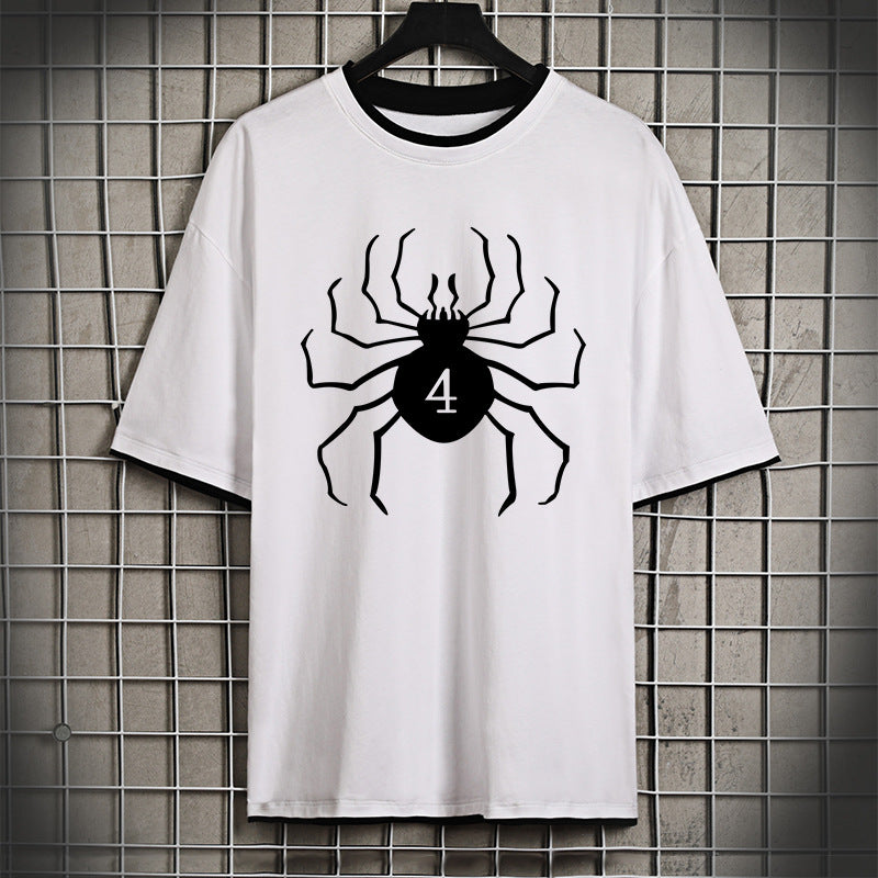 Loose cotton T-shirts