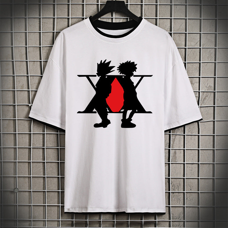 Loose cotton T-shirts