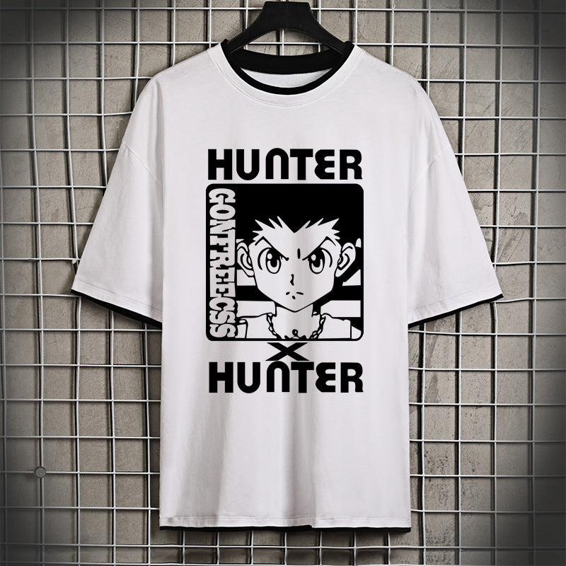 Loose cotton T-shirts