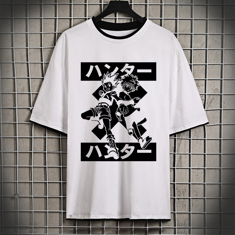 Loose cotton T-shirts