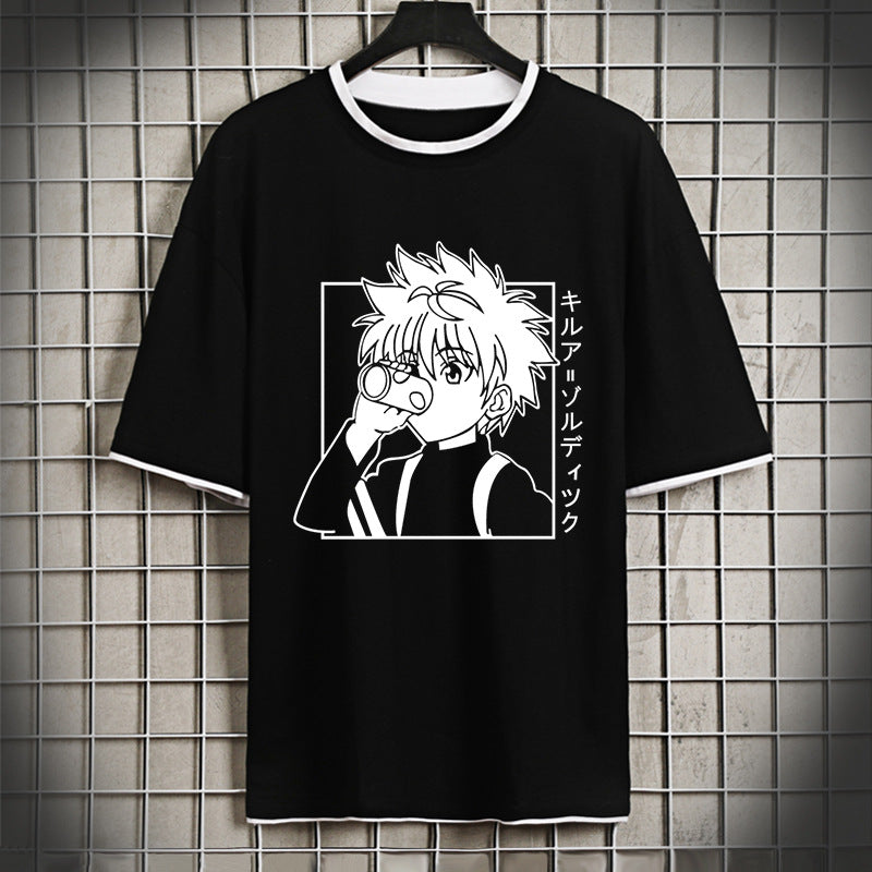 Loose cotton T-shirts
