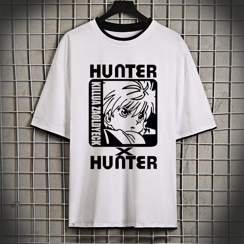 Loose cotton T-shirts