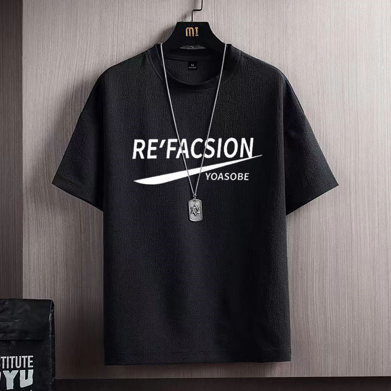 Loose Fat Man Fashionable T-shirt