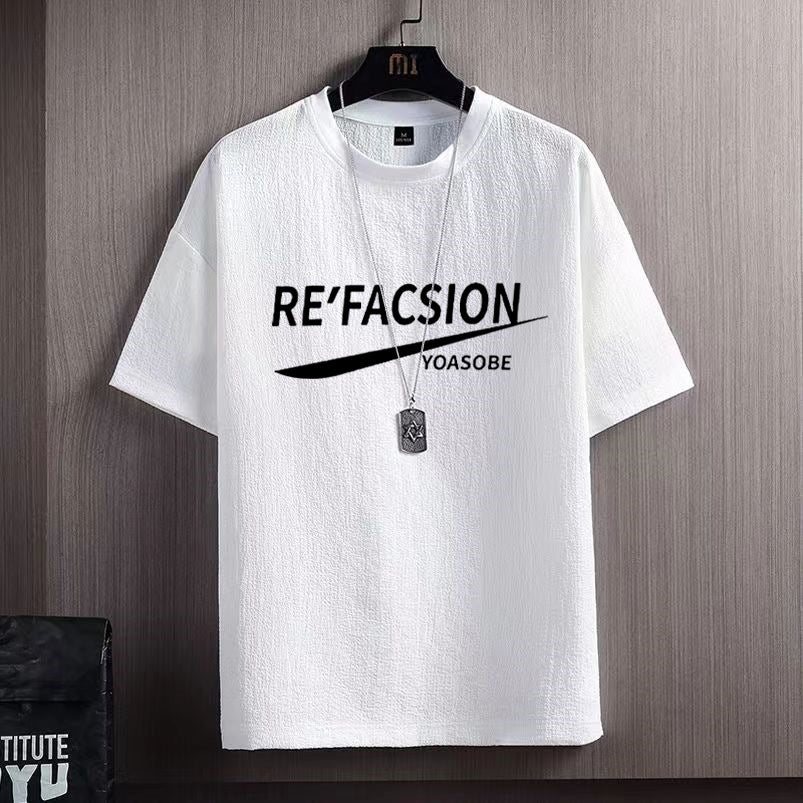Loose Fat Man Fashionable T-shirt