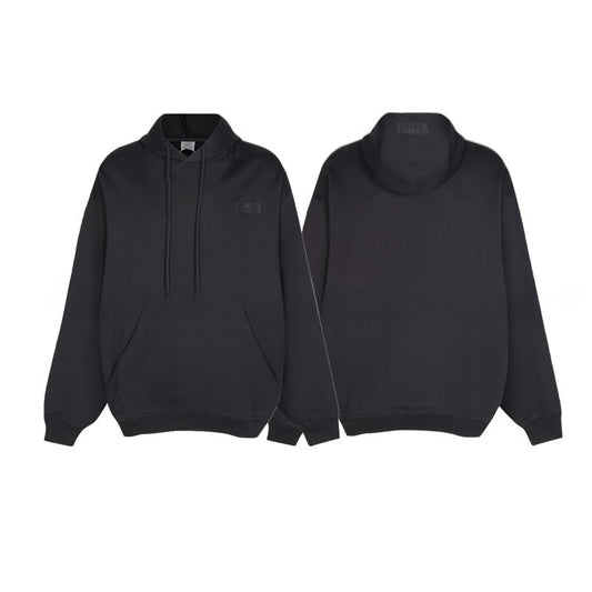Loose Fit Cotton Hoodie with Zipper