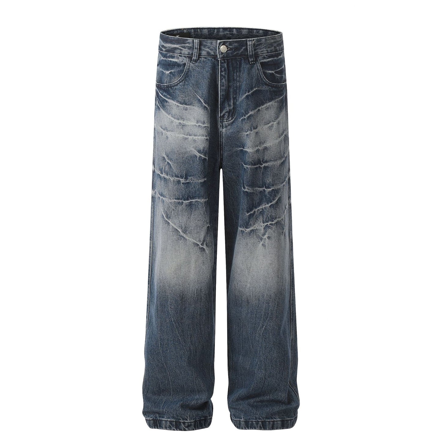 Loose-fit denim jeans