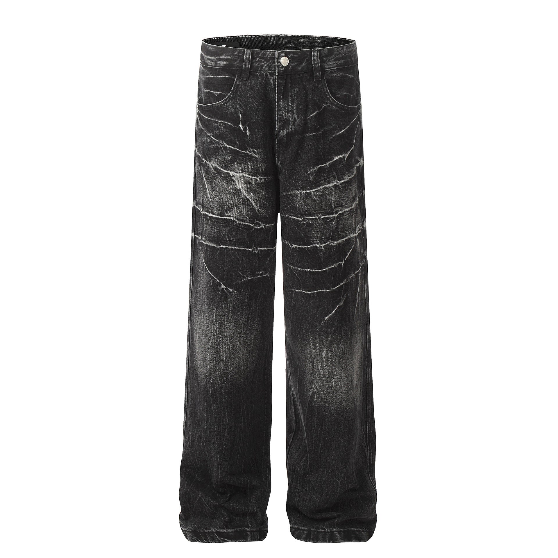 Loose-fit denim jeans