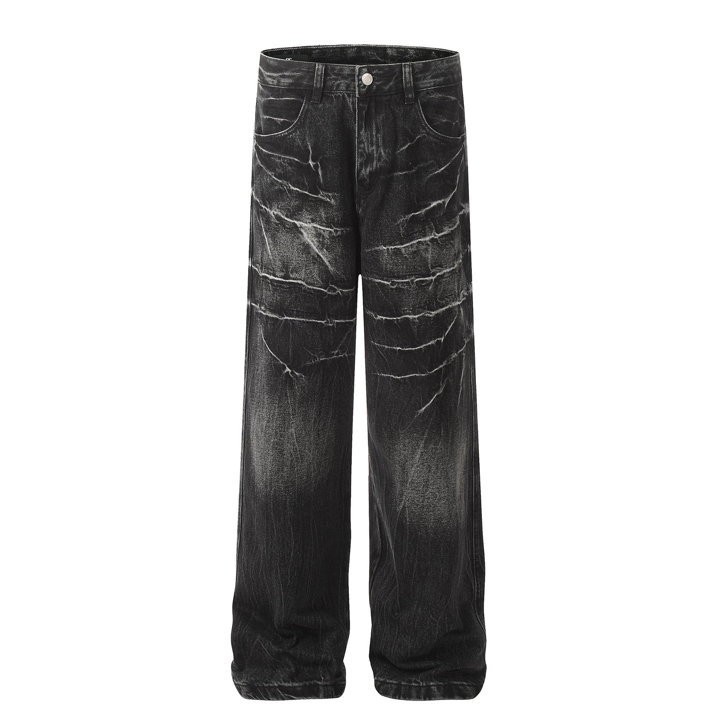 Loose-fit denim jeans