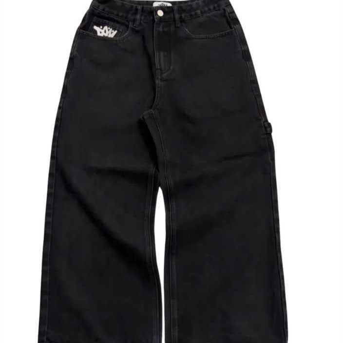 Loose Fit Denim Pants