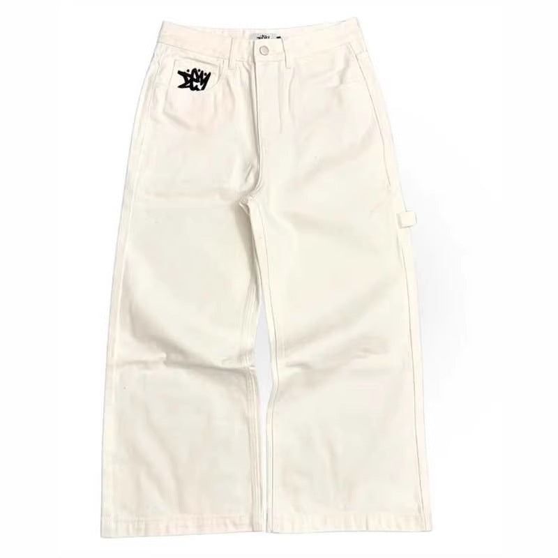 Loose Fit Denim Pants