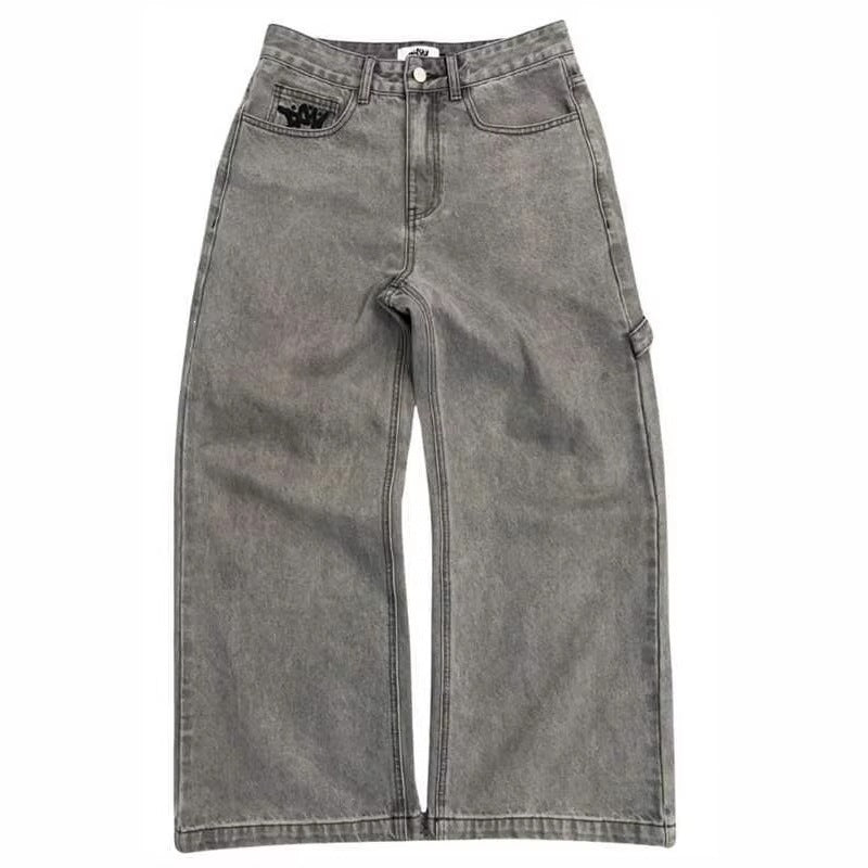 Loose Fit Denim Pants