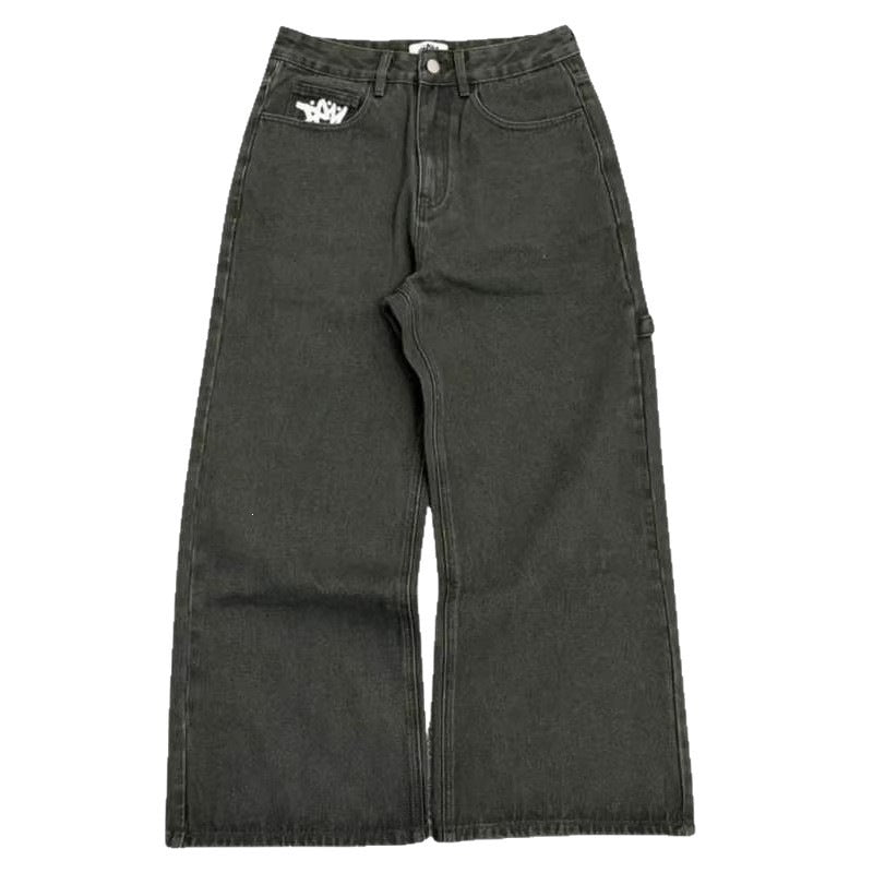 Loose Fit Denim Pants