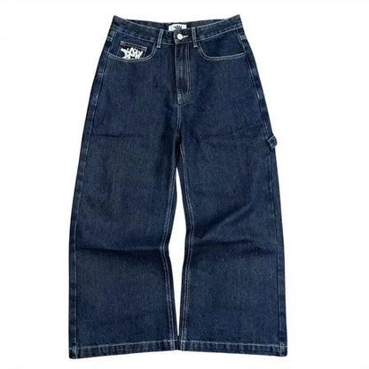 Loose Fit Denim Pants