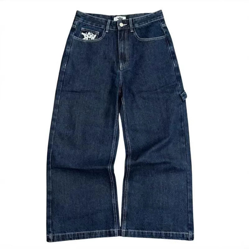 Loose Fit Denim Pants
