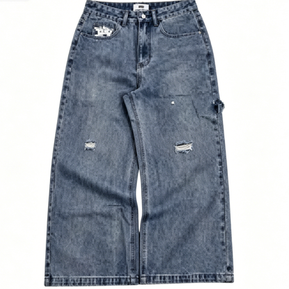 Loose Fit Denim Pants