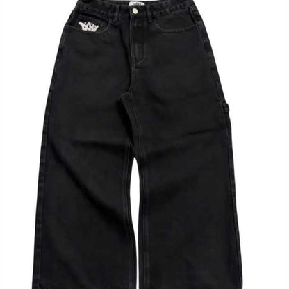 Loose Fit Denim Pants