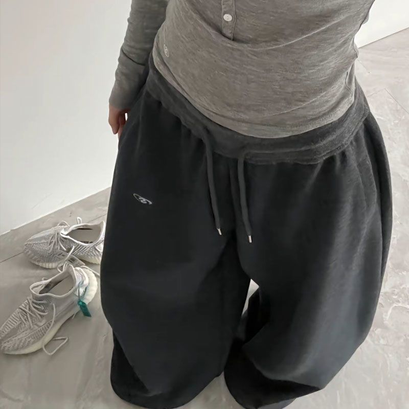 Loose Fit Drawstring Joggers