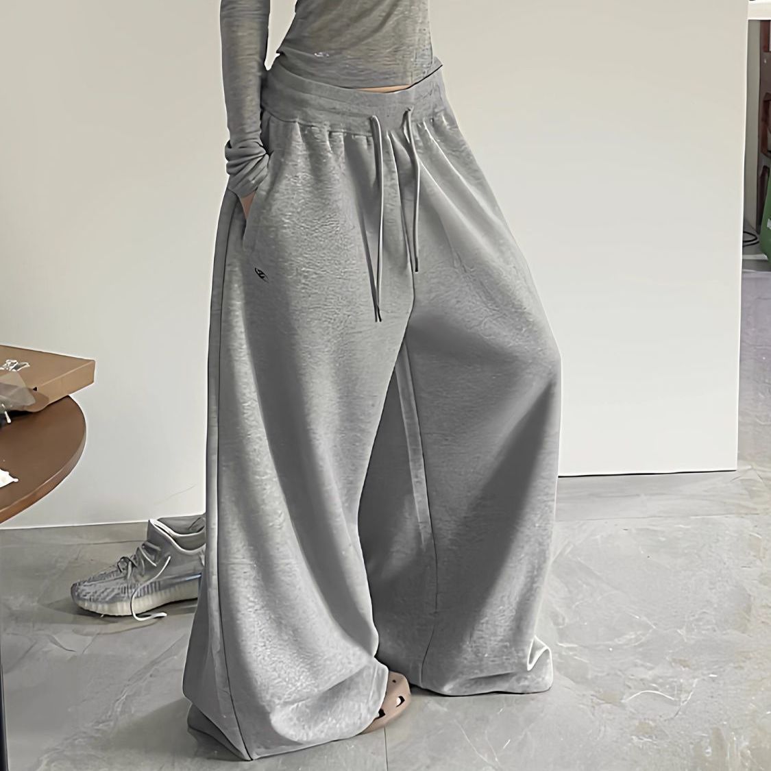 Loose Fit Drawstring Joggers