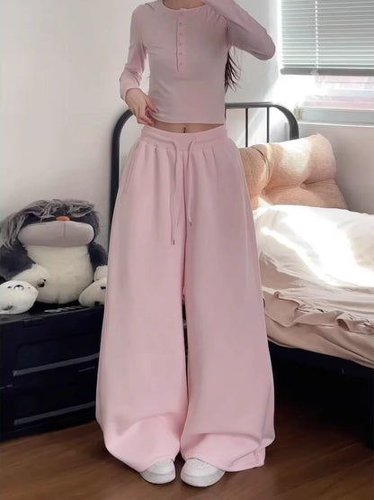 Loose Fit Drawstring Joggers