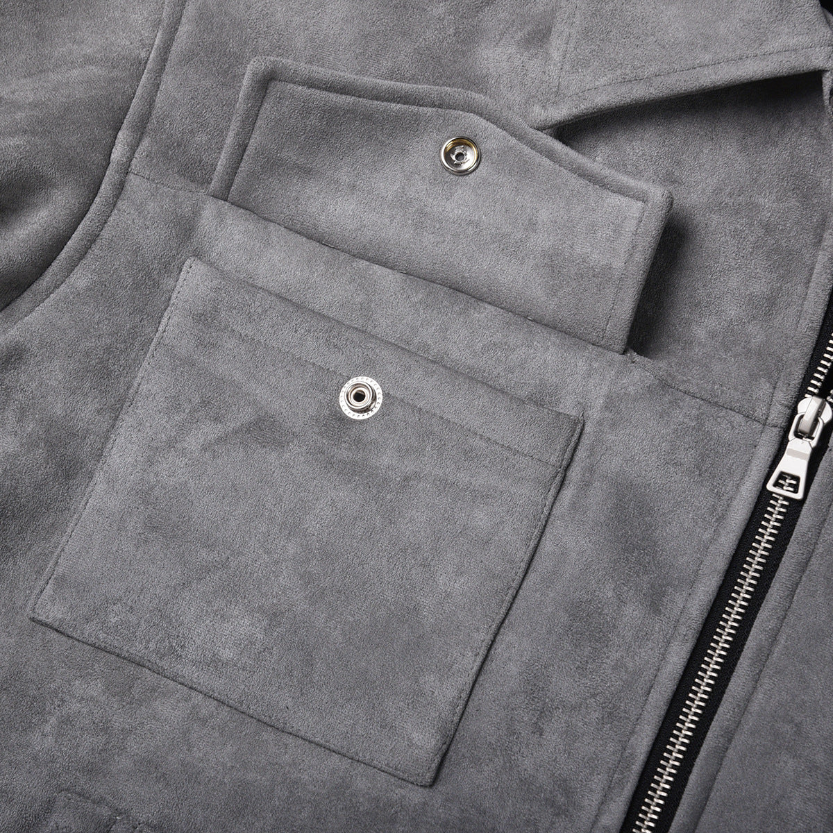 Loose Fit Jacket with Multiple Pockets