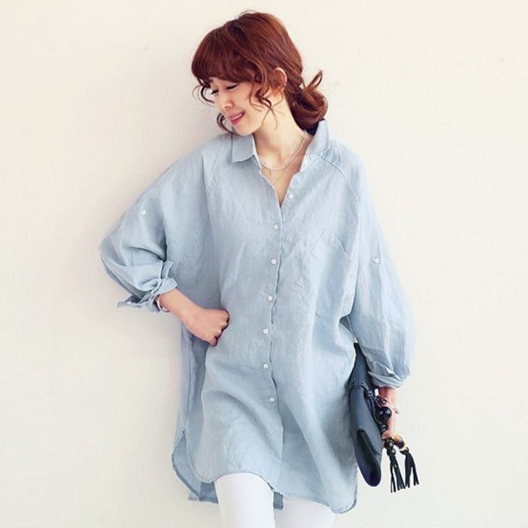Loose Fit Long Sleeve Shirt