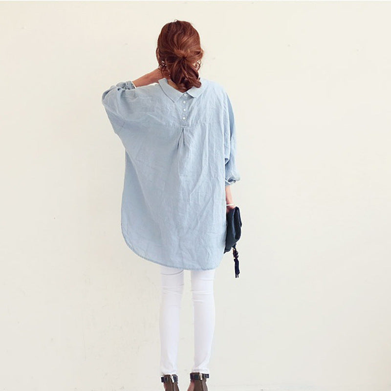 Loose Fit Long Sleeve Shirt