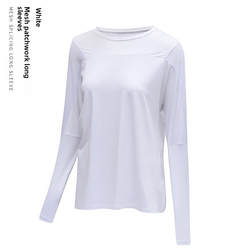 Loose Fit Long Sleeve Yoga Running Top