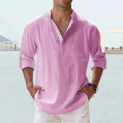 Loose-fit shirt casual T-shirt for men