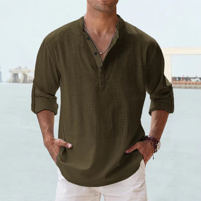 Loose-fit shirt casual T-shirt for men