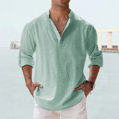 Loose-fit shirt casual T-shirt for men