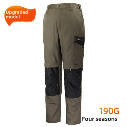 Loose-Fit Work Pants with Reflective Strips