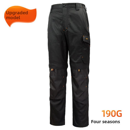 Loose-Fit Work Pants with Reflective Strips