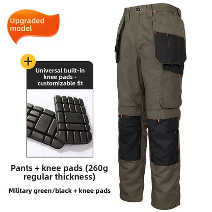Loose-Fit Work Pants with Reflective Strips