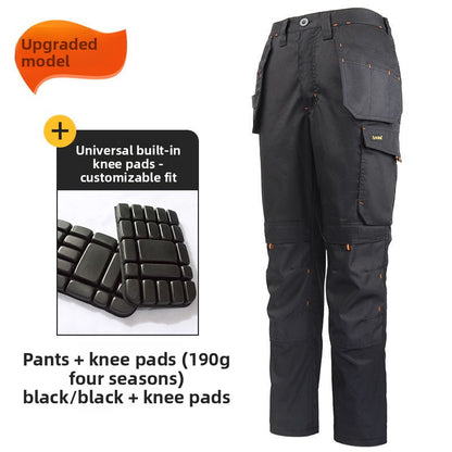 Loose-Fit Work Pants with Reflective Strips